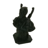 3D Deadpool Büst - Figür - 15cm / Siyah - 1