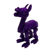 3D Hareketli Oyuncak Lama - Mor thumbnail 6