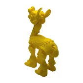 3D Hareketli Oyuncak Lama - Sarı thumbnail 4