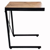 Metal Yıldız Tekerlekli C Servis Sehpası - 6