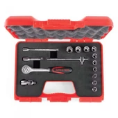 İzeltaş 1107 00 6015 Altı Köşe Lokma Anahtar Takımı 1/4" 15 Parça - 1