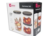 Moonstar harmony üçlü saklama kabı hava sızdırmaz-HM-SET - 1