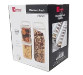 Moonstar maximum fresh üçlü saklama kabı hava sızdırmaz-MAX-SET2 - 1