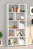 Moonlife London Kitaplık Beyaz - 1