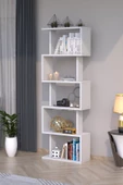 Moonlife Zero Dekoratif Kitaplık Beyaz - 10