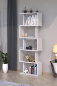 Moonlife Zero Dekoratif Kitaplık Beyaz - 2