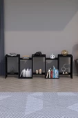 Moonlife Zero Dekoratif Kitaplık Siyah - 4