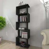 Moonlife Zero Dekoratif Kitaplık Siyah - 8