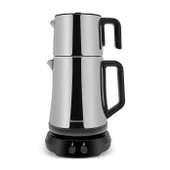 Homend Royaltea Elegant 1776H Parlak Inox Çay Makinesi - 5