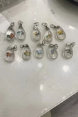 Doğal Taş Bileklik Hand Made El İşi Feng Shui Ejderha Yılı Koruyucu Hayvan Horoz Ve Ejderha Objeli Ve Doğal Turkuaz Taşl - 5
