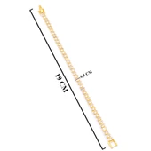 Su Yolu Bileklik Çelik Altın Kaplama BLK-439 thumbnail 7