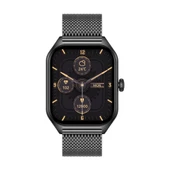 Akıllı Saat Classic Black 42mm - Çoklu Fonksiyonlu Kare Tasarım thumbnail 3