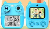 Anlık Termal Yazıcılı Dijital Çocuk Kamerası 2.0 Inç Hd 1080P Instant Photo Printer Camera thumbnail 2