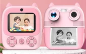 Anlık Termal Yazıcılı Dijital Çocuk Kamerası 2.0 Inç Hd 1080P Instant Photo Printer Camera thumbnail 3