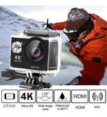 Aksiyon Kamerası 4K Video Kamera Kamera Dijital Wifi Aksiyon Kamerası Kafa Montajı thumbnail 3