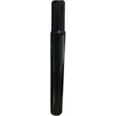 BİSİKLET SELE BORUSU 20CM UZUNLUK 2.5CM ÇAP ÇELİK SİYAH - 1