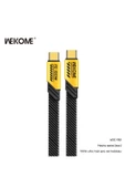wekome Wdc-192 100w Type-c To Type-c Pd Hızlı Şarj Data Kablo 1 Metre Sarı - 1