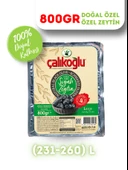 Çalıkoğlu Doğal Gemlik Özel Özel Siyah Zeytin 800 gr (231-260) L - 1