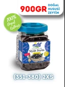 Mytat Doğal Gemlik Hususi Siyah Zeytin 900 gr (351-380) 2XS - 1