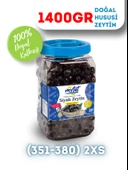 Mytat Doğal Gemlik Hususi Siyah Zeytin 1400 gr (351-380) 2XS - 1