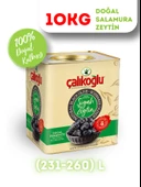Çalıkoğlu Doğal Gemlik Özel Özel Salamura Siyah Zeytin 10 kg (231-260) L - 1