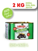 Çalıkoğlu Doğal Gemlik Özel Özel Siyah Zeytin 2 kg (231-260) L - 1