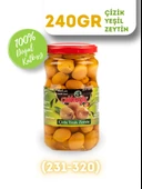 Çalıkoğlu Doğal Çizik Yeşil Zeytin 240 gr (261-290) thumbnail 1