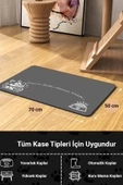 MAtGo Pati Oyun Bitti Mama Vakti Beslenme Matı Kaymaz Sıvı Geçirmez Kedi Köpek Mama Paspası 50x70cm - 2