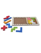 Ahşap 3D Penta Blok, Katamino, Kata Tetris Akıl - Zeka - Mantık Ve Strateji Oyunu - 2