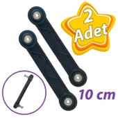 2 Adet Beşik Sallama Aparatı Siyah 10 Cm thumbnail 1