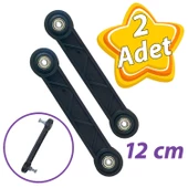 2 Adet Beşik Sallama Aparatı Siyah 12 Cm thumbnail 1