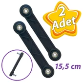 2 Adet Beşik Sallama Aparatı Siyah 15.5 Cm thumbnail 1