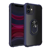 Apple iPhone 11 Kenarları Renkli Anti Şok Şeffaf Kılıf thumbnail 1