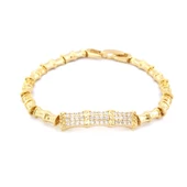 Altın Kaplama Zirkon Taşlı Kadın Bileklik BLK-1037 thumbnail 2