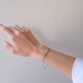 316L Çelik Kalp Model Unisex Bileklik BLK-1018 thumbnail 3