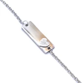 316L Çelik Kalp Model Unisex Bileklik BLK-1018 thumbnail 5