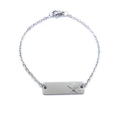 316L Çelik Yıldız Model Bileklik BLK-1020 thumbnail 2