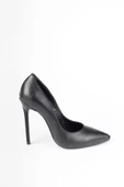 Siyah Renk Yüksek Topuklu Stiletto - Lapita thumbnail 2