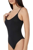 Kadın Modal Spagetti Askılı Kancalı Bodysuit Tops Atlet Belinay0860 - 6