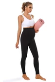 Kadın Modal Hamile Tayt Egzersiz Yoga Tayt Pantolon Belinay 509 - 1