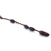 FerizZ Arpa Kesim Kahve Rengi Tesbih T-178 - 3