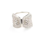 925 Ayar Gümüş Gümüş Kelebek Model Yüzük thumbnail 3