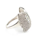 925 Ayar Gümüş Gümüş Kelebek Model Yüzük thumbnail 6