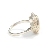 925 Ayar Gümüş Sezar Yüzük thumbnail 3