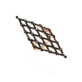 925 Ayar Gümüş Baklava Desenli Yüzük thumbnail 2