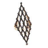 925 Ayar Gümüş Baklava Desenli Yüzük thumbnail 5