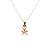 925 Ayar Gümüş Minik Ayıcık Kolye thumbnail 3