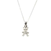 925 Ayar Gümüş Minik Ayıcık Kolye thumbnail 1