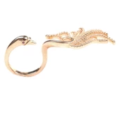 925 Ayar Gümüş Kuğunun Dansı Tasarım Yüzük thumbnail 9