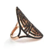 925 Ayar Gümüş Labirent Motifli Yüzük thumbnail 6